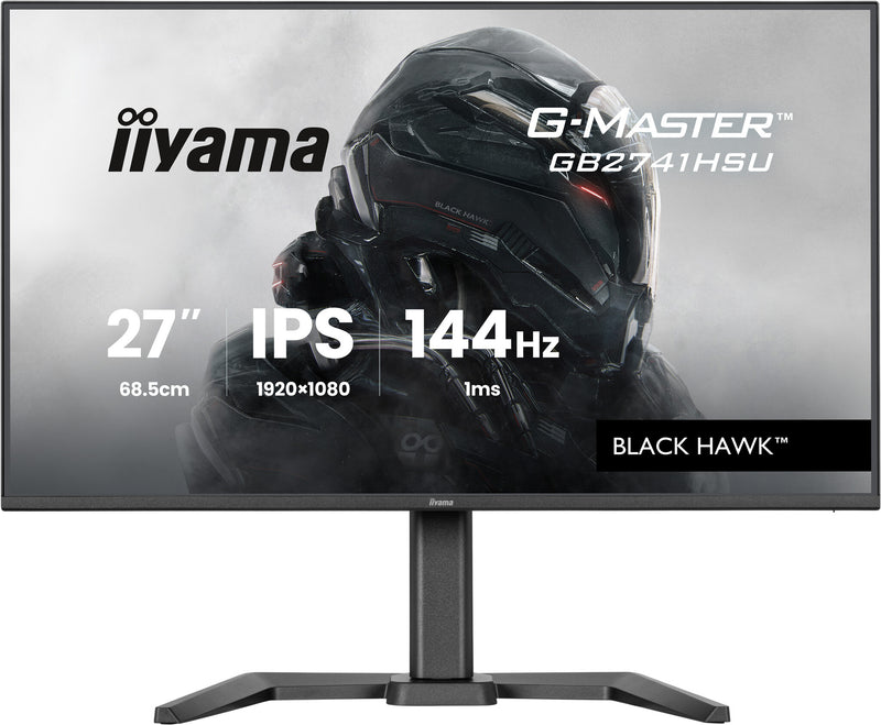 iiyama G-MASTER GB2741HSU-B1 computerskærm 68,6 cm (27") 1920 x 1080 pixel Fuld HD LED Sort