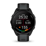 Garmin Forerunner 165 Music 3,05 cm (1.2") AMOLED 43 mm Digital 390 x 390 pixel Berøringsskærm Sort GPS (satellit)