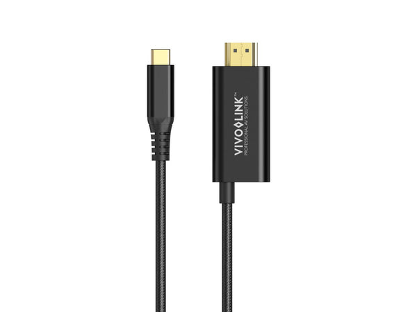 Vivolink PROUSBCHDMIMM2-CHARGE USB-kabel USB 3.2 Gen 1 (3.1 Gen 1) 2 m USB C Sort