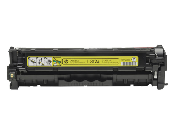 HP 312A LaserJet-tonerpatron, gul