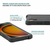 Mobilis 054016 mobiltelefon etui 16,8 cm (6.6") Cover Grå