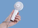 Conceptronic AERIVA01W personlig håndholdt spray & blæser Hvid Håndholdt ventilator