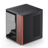 Jonsbo TK-0 BLACK computeretui Sort, Træ