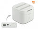DeLOCK 63084 drev dockingstation USB 3.2 Gen 2 (3.1 Gen 2) Type-C Hvid