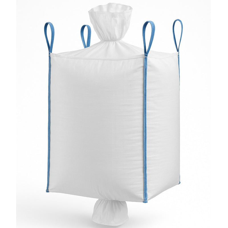 Extralink BIG BAG U+2 110X110X175CM 1300KG Z LEJEM 2100 L 1 stk Hvid