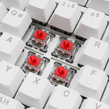 Sharkoon SGK25 tastatur Hjem USB QWERTZ Tysk Hvid