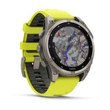 Garmin fenix 8 3,3 cm (1.3") 47 mm Digital 260 x 260 pixel Berøringsskærm Titanium Wi-Fi GPS (satellit)