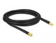 DeLOCK 90464 koaxial kabel LMR300 2 m RP-SMA Sort