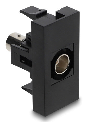 DeLOCK Easy 45 stikkontakt BNC Sort