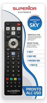 Superior Electronics SUPTRB027 fjernbetjening Sky Tryk på knapper
