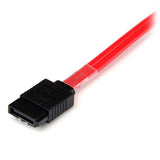 StarTech.com SAS8087S4R50 Serial Attached SCSI (SAS)-kabel 0,5 m Sort, Rød