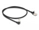 DeLOCK 80304 netværkskabel Sort 0,5 m Cat6a S/FTP (S-STP)