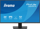 iiyama ProLite X2491H-B1 computerskærm 60,5 cm (23.8") 1920 x 1080 pixel Fuld HD LCD Sort