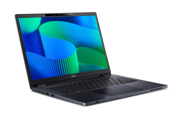 Acer TravelMate P4 TMP414-42-TCO-R86F AMD Ryzen™ 5 8540U Laptop 35,6 cm (14") WUXGA 16 GB 512 GB SSD Wi-Fi 6E (802.11ax) Windows 11 Pro Blå