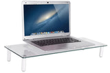 Digitus DA-90358 skærmbeslag og -stativer 81,3 cm (32") Skrivebord Transparent