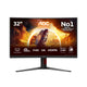 AOC G4 C32G4Z computerskærm 80 cm (31.5") 1920 x 1080 pixel Fuld HD LCD Sort, Rød