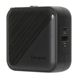 Targus APA803GL oplader til mobil enhed Universel Sort Vekselstrøm Hurtig opladning Indendørs