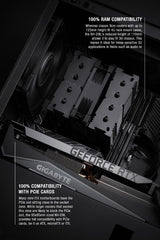Noctua NH-D9L CHROMAX.BLACK Computerkølesystem Processor Køleplade/køler 9,2 cm Sort 1 stk