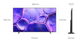 Samsung U8000F UE85U8092FUXXH TV 2,16 m (85") 4K Ultra HD Smart TV Wi-Fi Sort