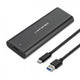 Qoltec 50311 drevkabinet SSD kabinet Sort M.2