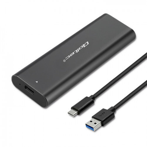 Qoltec 50311 drevkabinet SSD kabinet Sort M.2