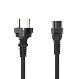 Nedis CEGL10130BK20 el-ledning Sort 2 m CEE7/17 CEE16/5