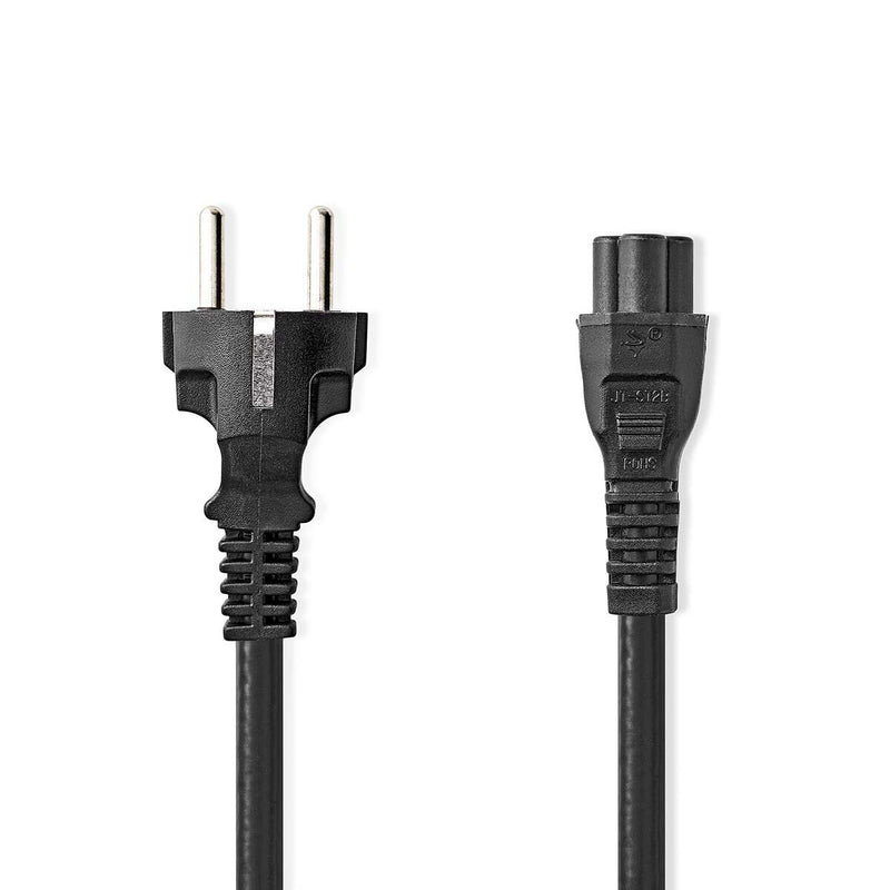 Nedis CEGL10130BK20 el-ledning Sort 2 m CEE7/17 CEE16/5