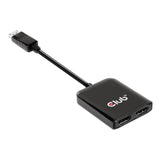 CLUB3D CSV-7200H video-splitter DisplayPort 2x HDMI