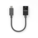 PureLink IS231 USB-kabel 0,1 m USB C USB A Sort
