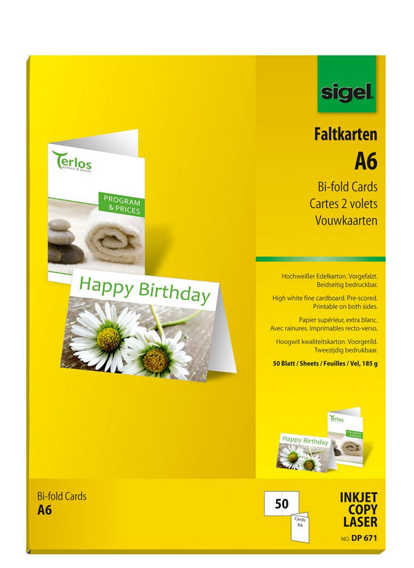Sigel DP671 hilsen & sympati kort