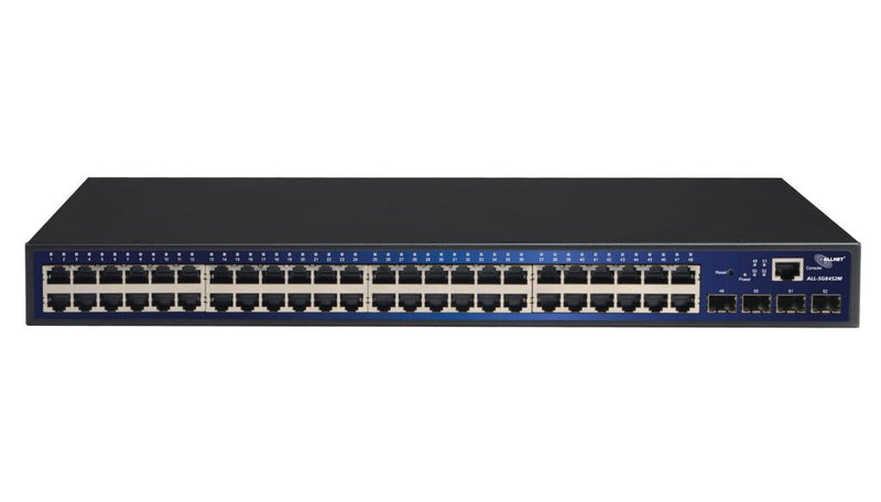 ALLNET ALL-SG8452M netværksswitch Administreret L2 Gigabit Ethernet (10/100/1000) Sort