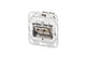 METZ CONNECT E-DAT 2x UP0 Cat.6A stikkontakt RJ-45 Sølv