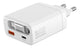 4smarts PDPlug Universel Hvid Vekselstrøm Hurtig opladning Indendørs