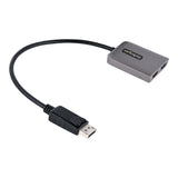 StarTech.com MST14DP122HD videokabel adapter 0,3 m DisplayPort 2 x HDMI Sort, Grå
