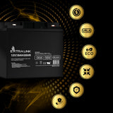 Extralink AKUMULATOR BATTERY ACCUMULATOR AGM 12V 18AH - Batterie - 18.000 mAh Blybatterier (VRLA) 13,5 V 18 At