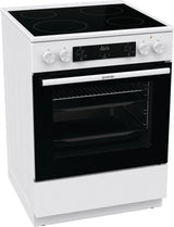 Gorenje GEC6C40WD Fritstående komfur Elektrisk Keramisk Hvid