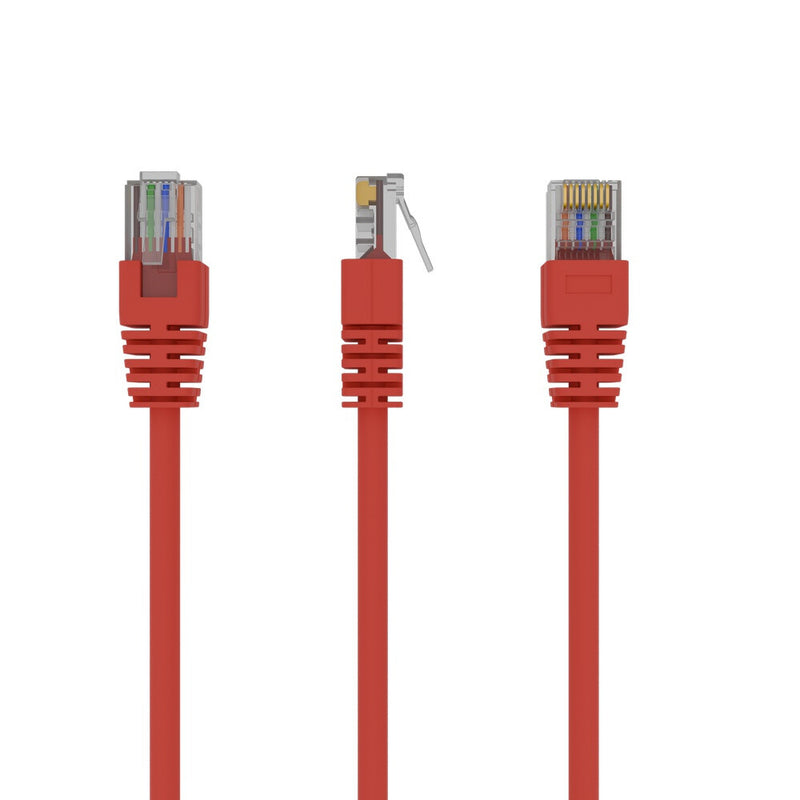 Gembird Patch Cord Cat.5e UTP 0.25m netværkskabel Rød 0,25 m Cat5e U/UTP (UTP)