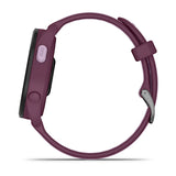 Garmin Forerunner 165 Music 3,05 cm (1.2") AMOLED 43 mm Digital 390 x 390 pixel Berøringsskærm Lilla GPS (satellit)