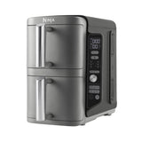 Ninja SL400EU frituregryde Dobbelt 9,5 L 2470 W Varmluftsteger Sort, Grå