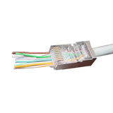 Gembird LC-PTF-01/10 kabelsamler RJ-45 Brun, Sølv, Transparent
