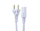 Prokord DPC-0052 el-ledning Hvid 5 m CEE7/7 IEC C13