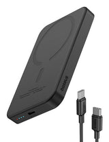 Baseus P10022107113-00 powerbank Lithium polymer (LiPo) 5000 mAh Trådløs opladning Sort