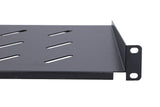 Extralink SHELF 1U FOR WALL CABINETS 19\" 250MMX1U BLACK Stativhylde