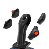 Thrustmaster TCA Sidestick X Airbus Edition Sort, Blå USB Flightstick Analog/digital PC, Xbox Series S, Xbox Series X