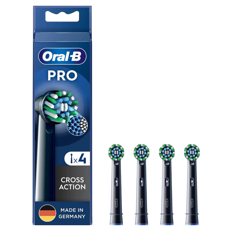 Oral-B CrossAction 4 stk Sort