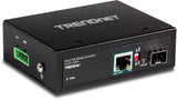 Trendnet TI-UF11SFP netværksomformer til medie Intern 1000 Mbit/s Sort