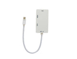 Prokord MDP12-DHV-W videokabel adapter Mini DisplayPort VGA + HDMI + DVI Hvid