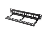 Lanberg PPKS-9112-B tilbehør til rack Panel til udstansning af rack