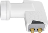 Goobay 67270 Low Noise Block downconverter (LNB) Grå, Hvid
