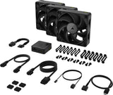Corsair iCUE LINK RX120 MAX Computerkabinet Ventilator 12 cm Sort 3 stk